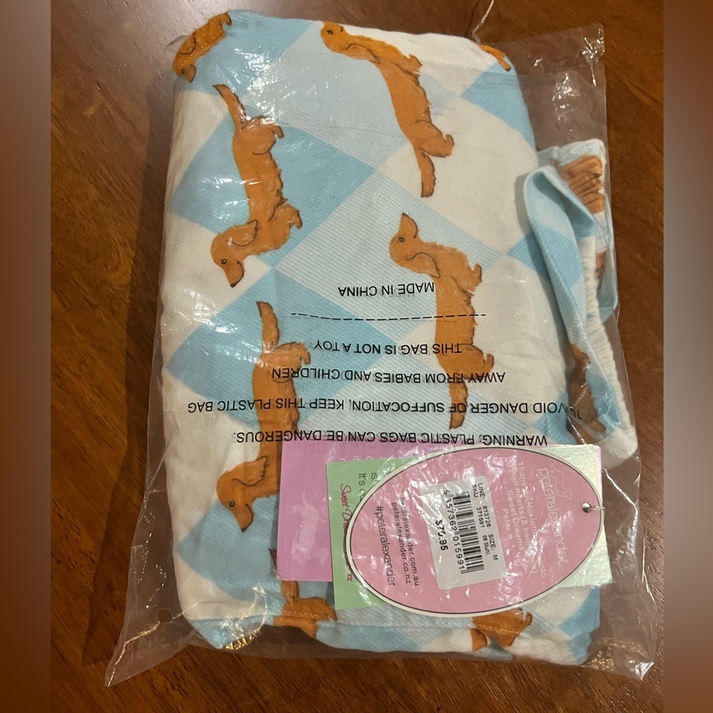 🎇💥 HOST PICK 💥🎇 🗳️🐕 Peter Alexander Penny PJ Pants 🐕🗳️ Size M RRP $80 - Picture 6 of 8